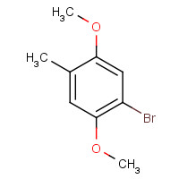 13321-74-9 1-BROMO-2,5-DIMETHOXY-4-METHYLBENZENE chemical structure