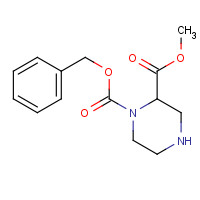 126937-43-7 PIPERAZINE-1,2-DICARBOXYLIC ACID 1-BENZYL ESTER 2-METHYL ESTER chemical structure