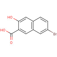 1779-11-9 7-BROMO-3-HYDROXY-NAPHTHALENE-2-CARBOXYLIC ACID chemical structure