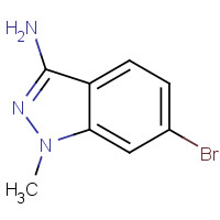 1214899-85-0 6-bromo-1-methyl-1H-indazol-3-amine chemical structure