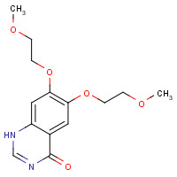 179688-29-0 6,7-Bis-(2-methoxyethoxy)-4(3H)-quinazolinone chemical structure