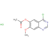 179688-54-1 4-Chloro-6-acetoxy-7-methoxyquinazoline hydrochloride chemical structure