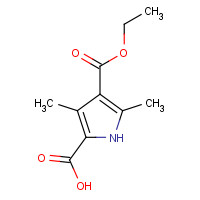 5442-91-1 4-(Ethoxycarbonyl)-3,5-dimethyl-1H-pyrrole-2-carboxylic acid chemical structure