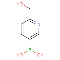 913835-98-0 2-(HYDROXYMETHYL)PYRIDINE-5-BORONIC ACID chemical structure