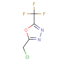 723286-98-4 2-CHLOROMETHYL-5-TRIFLUOROMETHYL-[1,3,4]OXADIAZOLE chemical structure
