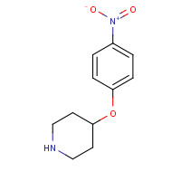 162402-39-3 4-(4-NITRO-PHENOXY)-PIPERIDINE chemical structure