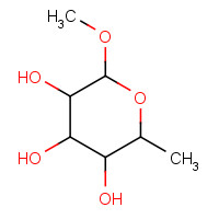 42214-11-9 Methyl 6-deoxy-alpha-D-glucopyranoside chemical structure