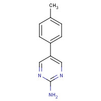 31408-17-0 5-P-TOLYLPYRIMIDIN-2-YLAMINE chemical structure