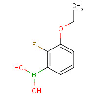 855230-61-4 3-ETHOXY-2-FLUOROPHENYLBORONIC ACID chemical structure