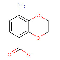 66411-22-1 8-Amino-2,3-dihydrobenzo[1,4]dioxine-5-carboxylic acid chemical structure