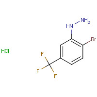 529512-78-5 2-BROMO-5-(TRIFLUOROMETHYL)PHENYLHYDRAZINE HYDROCHLORIDE chemical structure