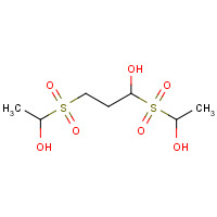 67006-34-2 1,3-Bis(hydroxyethylsulfonyl)propanol chemical structure