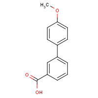 725-05-3 4'-METHOXY-BIPHENYL-3-CARBOXYLIC ACID chemical structure