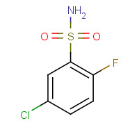 351003-57-1 5-CHLORO-2-FLUOROBENZENESULFONAMIDE chemical structure