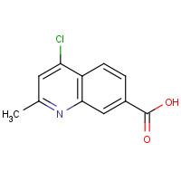 1150618-20-4 4-chloro-2-methylquinoline-7-carboxylic acid chemical structure