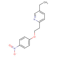 85583-54-6 4-(2-(5-Ethyl-2-pyridyl)ethoxy)nitrobenzene chemical structure