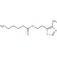 94159-32-7 2-(4-Methylthiazol-5-yl)ethyl hexanoate chemical structure