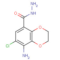 191024-18-7 8-amino-7-chloro-2,3-dihydrobenzo[b][1,4]dioxine-5-carbohydrazide chemical structure