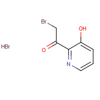 1184916-68-4 2-bromo-1-(3-hydroxypyridin-2-yl)ethanone hydrobromide chemical structure