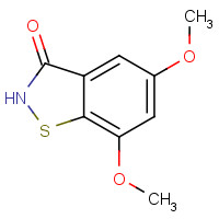 1184916-62-8 5,7-dimethoxybenzo[d]isothiazol-3(2H)-one chemical structure
