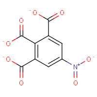 3807-81-6 5-Nitro-1,2,3-benzenetricarboxylic acid chemical structure