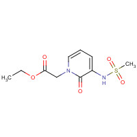 1184916-52-6 ethyl 2-(3-(methylsulfonamido)-2-oxopyridin-1(2H)-yl)acetate chemical structure