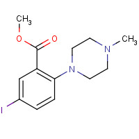 1131587-24-0 methyl 5-iodo-2-(4-methylpiperazin-1-yl)benzoate chemical structure