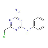 30355-60-3 6-(CHLOROMETHYL)-N-PHENYL-1,3,5-TRIAZINE-2,4-DIAMINE chemical structure
