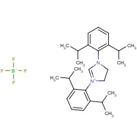 282109-83-5 1,3-BIS(2,6-DI-I-PROPYLPHENYL)-4,5-DIHYDROIMIDAZOLIUM TETRAFLUOROBORATE chemical structure