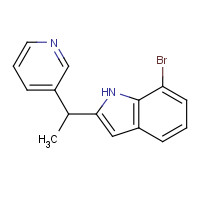 850349-26-7 7-BROMO-2-METHYL-1-PYRIDIN-3-YLMETHYL-1H-INDOLE chemical structure