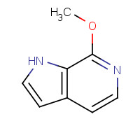 160590-40-9 1H-Pyrrolo[2,3-c]pyridine,7-methoxy-(9CI) chemical structure
