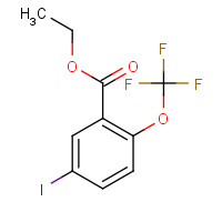 1131587-27-3 ethyl 5-iodo-2-(trifluoromethoxy)benzoate chemical structure