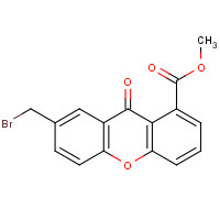 328526-38-1 7-(BROMOMETHYL)-9-OXO-9H-XANTHENE-1-CARBOXYLIC ACID,METHYL ESTER chemical structure