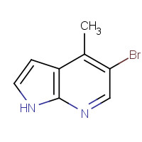 1150617-52-9 5-bromo-4-methyl-1H-pyrrolo[2,3-b]pyridine chemical structure
