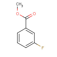 455-68-5 METHYL 3-FLUOROBENZOATE chemical structure