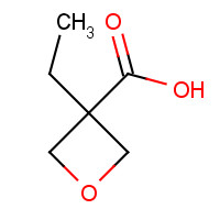 28562-61-0 3-ethyloxetane-3-carboxylic acid chemical structure