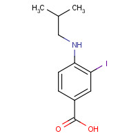 1131614-01-1 3-iodo-4-(isobutylamino)benzoic acid chemical structure