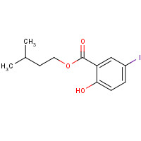 15125-92-5 isopentyl 2-hydroxy-5-iodobenzoate chemical structure