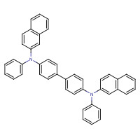 139255-17-7 N,N'-Bis(naphthalene-2-yl)-N,N'-bis(phenyl)benzidine chemical structure