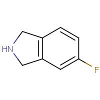 57584-71-1 5-FLUORO-2,3-DIHYDRO-1H-ISOINDOLE chemical structure