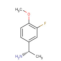 870849-66-4 (1S)-(3-Fluoro-4-methoxyphenyl)ethylamine chemical structure
