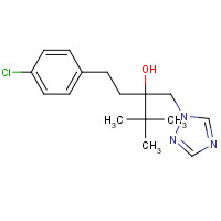80443-41-0 1-(4-Chlorophenyl)-4,4-dimethyl-3-(1,2,4-triazole-1-yl-methyl)pentane-3-ol chemical structure