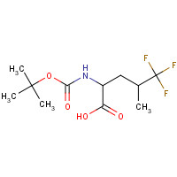 409333-67-1 BOC-D,L-5,5,5-TRIFLUOROLEUCINE chemical structure