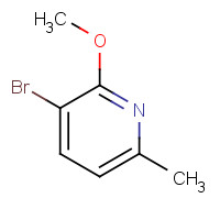 717843-47-5 3-BROMO-2-METHOXY-6-PICOLINE chemical structure