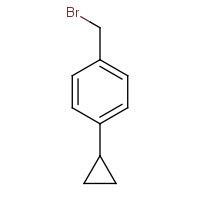 1150617-57-4 1-(bromomethyl)-4-cyclopropylbenzene chemical structure