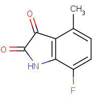 749240-53-7 7-Fluoro-4-Methyl Isatin chemical structure