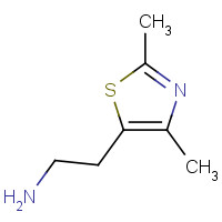 142437-68-1 2-(2,4-dimethylthiazol-5-yl)ethanamine chemical structure