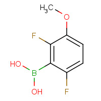 870779-02-5 2,6-Difluoro-3-methoxybenzeneboronic acid chemical structure