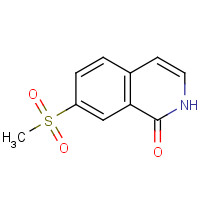 1184920-05-5 7-(methylsulfonyl)isoquinolin-1(2H)-one chemical structure