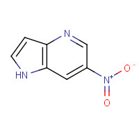 1190318-66-1 6-nitro-1H-pyrrolo[3,2-b]pyridine chemical structure